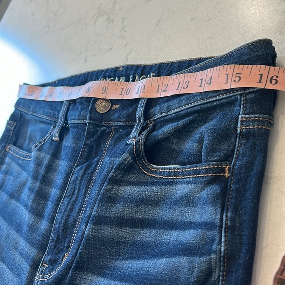 American Eagle AE Next Level Stretch Highest Rise Jegging Size 10 Xtra Long - Picture 13 of 16